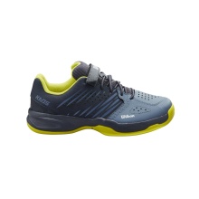 Wilson Tennis Shoes Kaos 2.0 Velcro Allcourt Dark Blue Toddlers